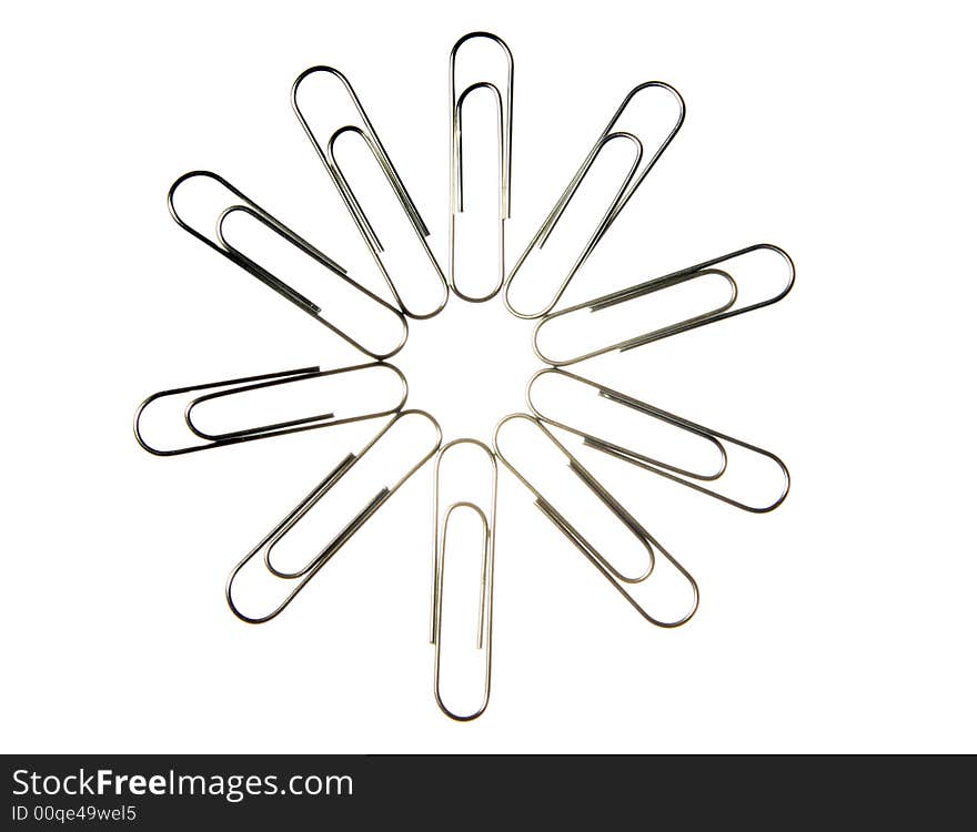 Paper Clip Art - Flower