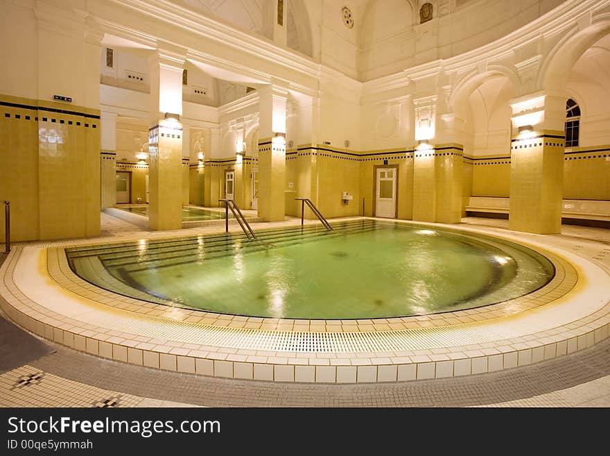 Swimming Pool In The Public Baths