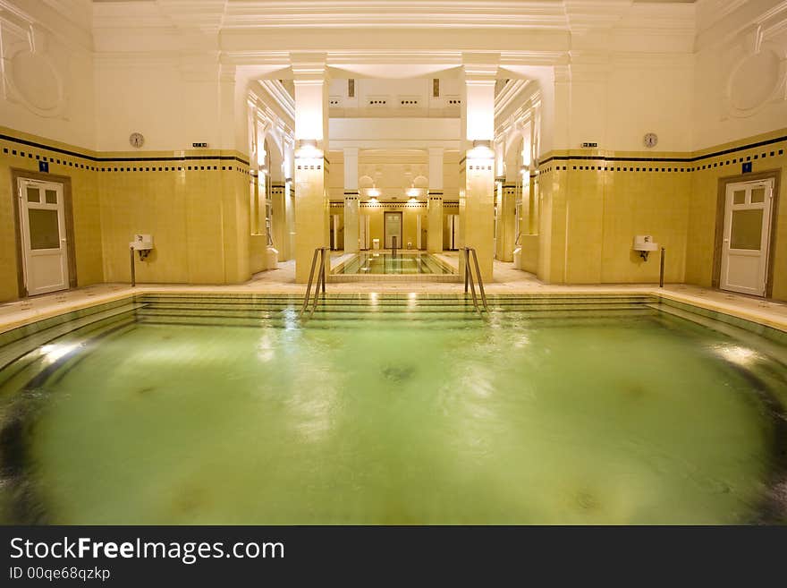 Swimming Pool In The Public Baths