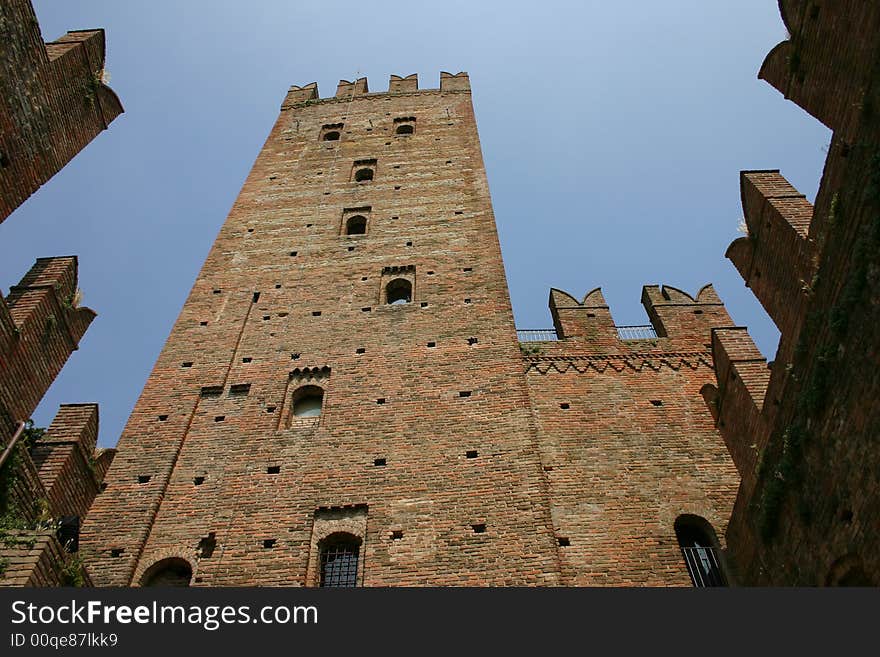 Caslte in Castell'arquato - Grazzano Visconti. Caslte in Castell'arquato - Grazzano Visconti