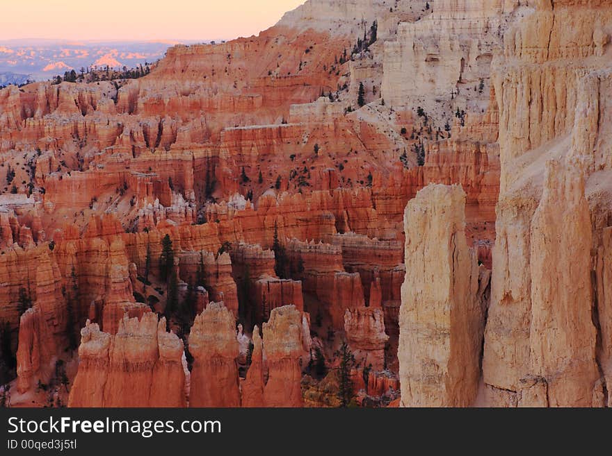 Dawn on Bryce Canyon