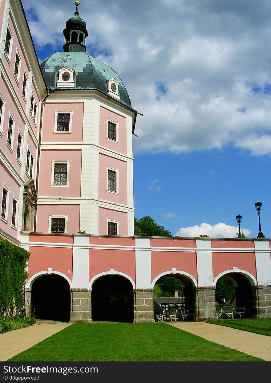 Castle Becov in Czech republic