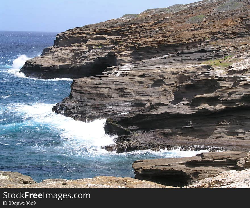 Southern coast of Oahu