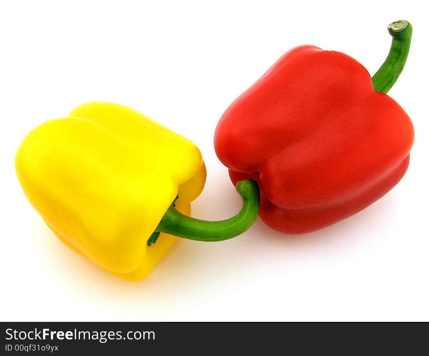 Red and Yellow pepper