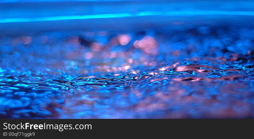 Background of a surface of water. Background of a surface of water