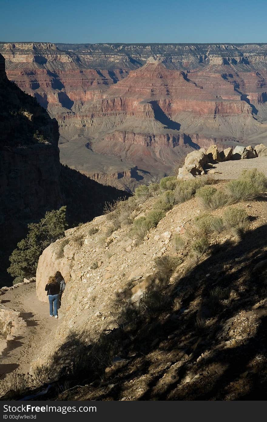 Hiking in the Grand Canyon