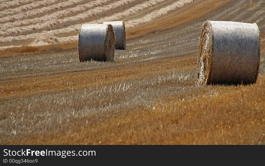 Straw bales