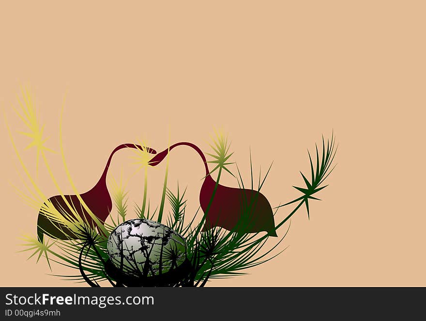 Vector illustration - family of dinosaurs. Vector illustration - family of dinosaurs