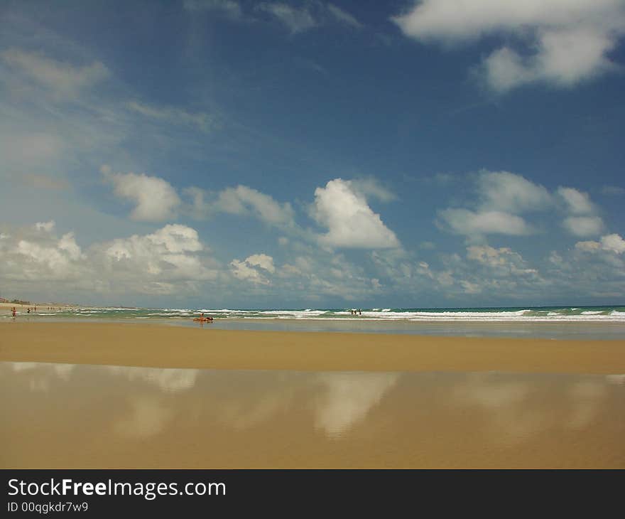 Landscape of Jericoacoara Beach - Brazil