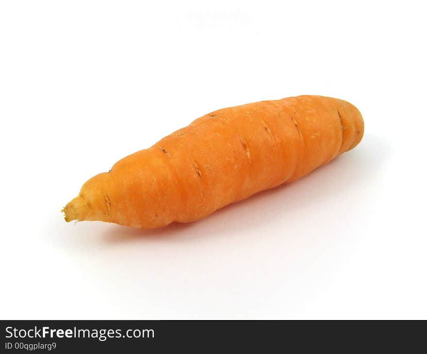 Carrot isolated on white background