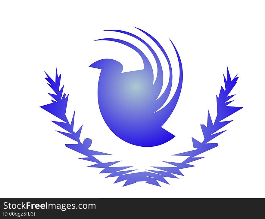 Peace Pigeon Logo