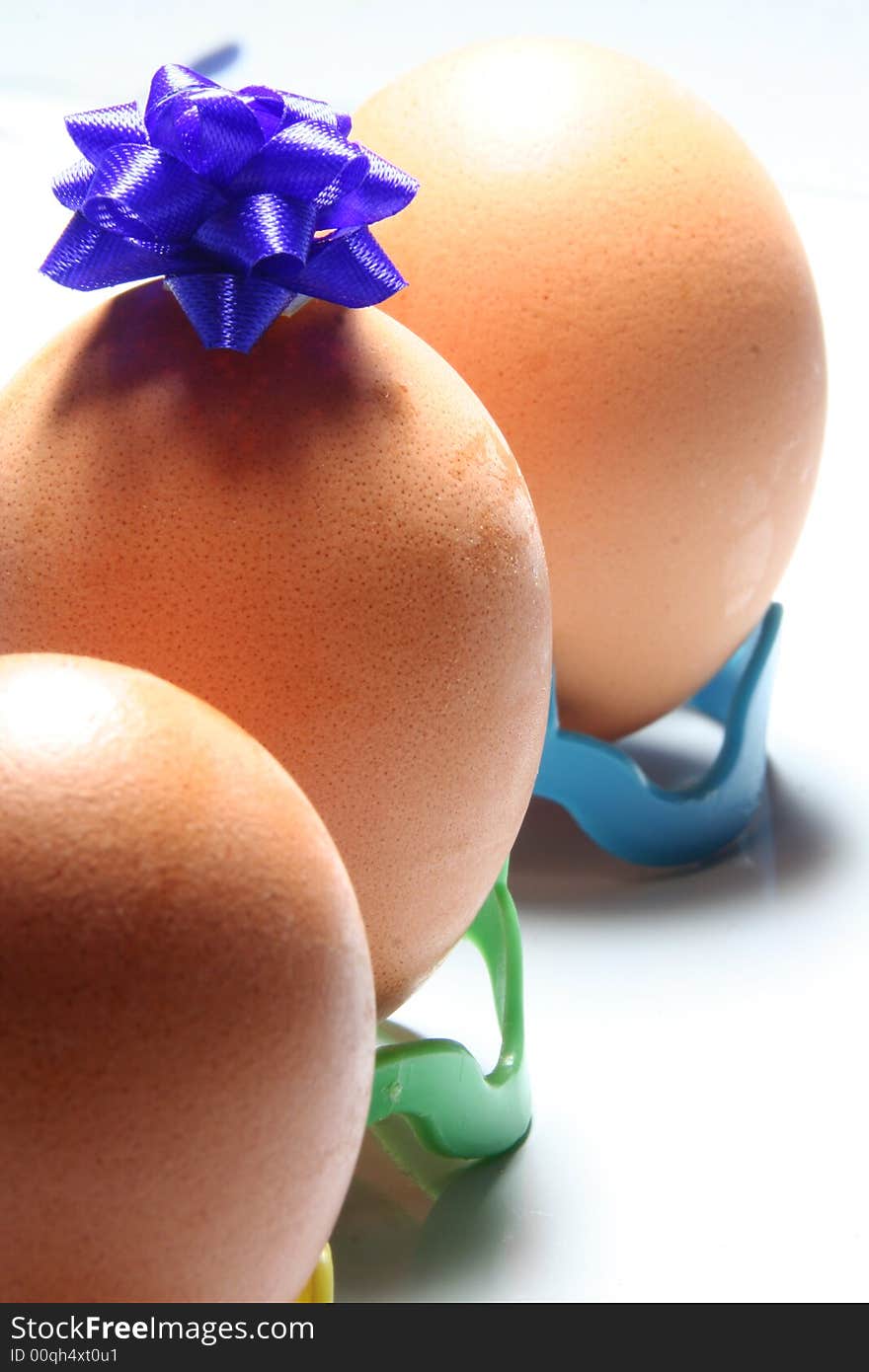 Eggs isolated on a background. Eggs isolated on a background