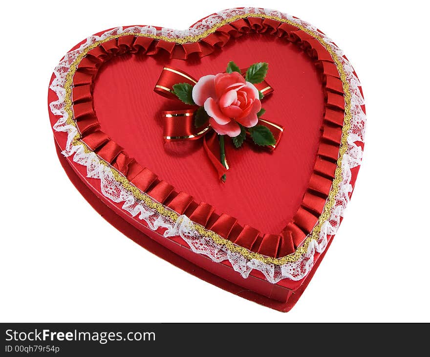 Valentines chocolates box