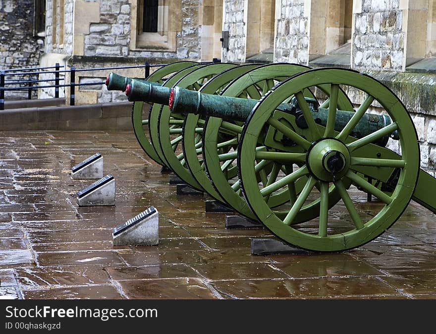 Tower of London Cannons