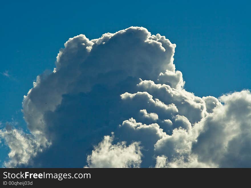 Sky with clouds