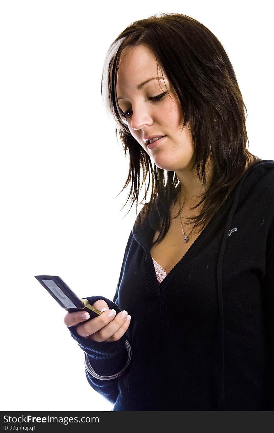 Young Woman Texting