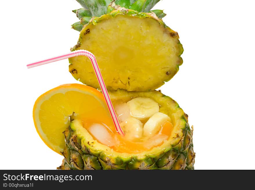 Cocktail With Pineapple As Cup 3