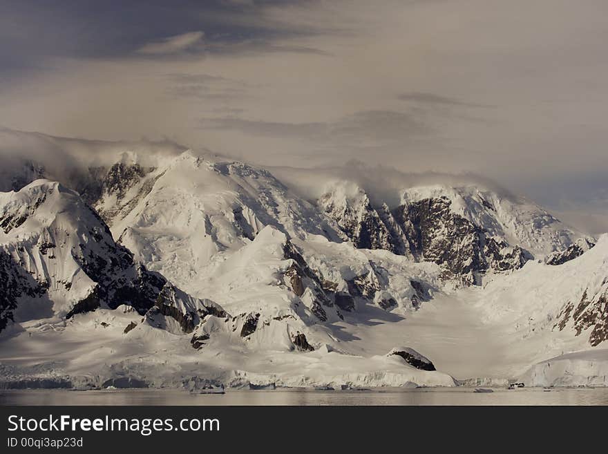 Mountains of the Antarctic