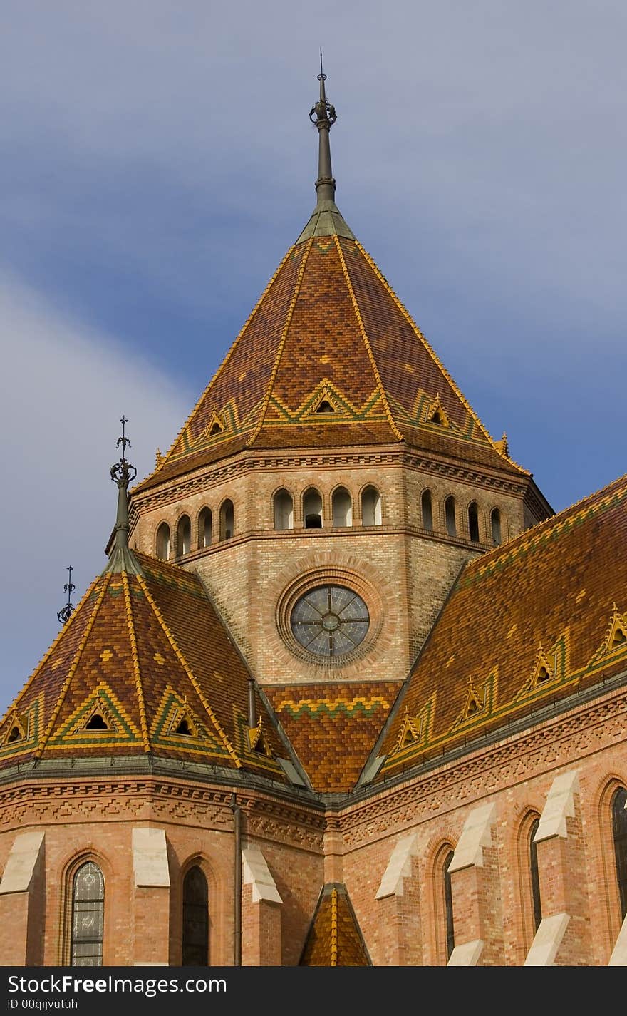 Calvinist church in Budapest, Hungary