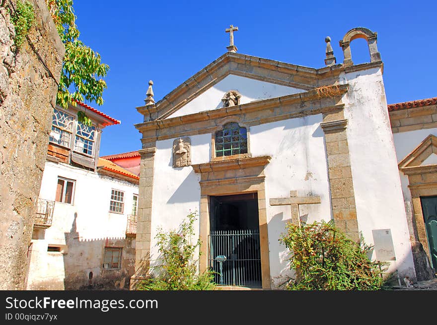 Portugal, Ponte da barca, ancient monument, Church