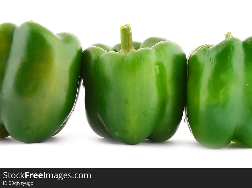 Colorful pepper fruits healthy vegetables