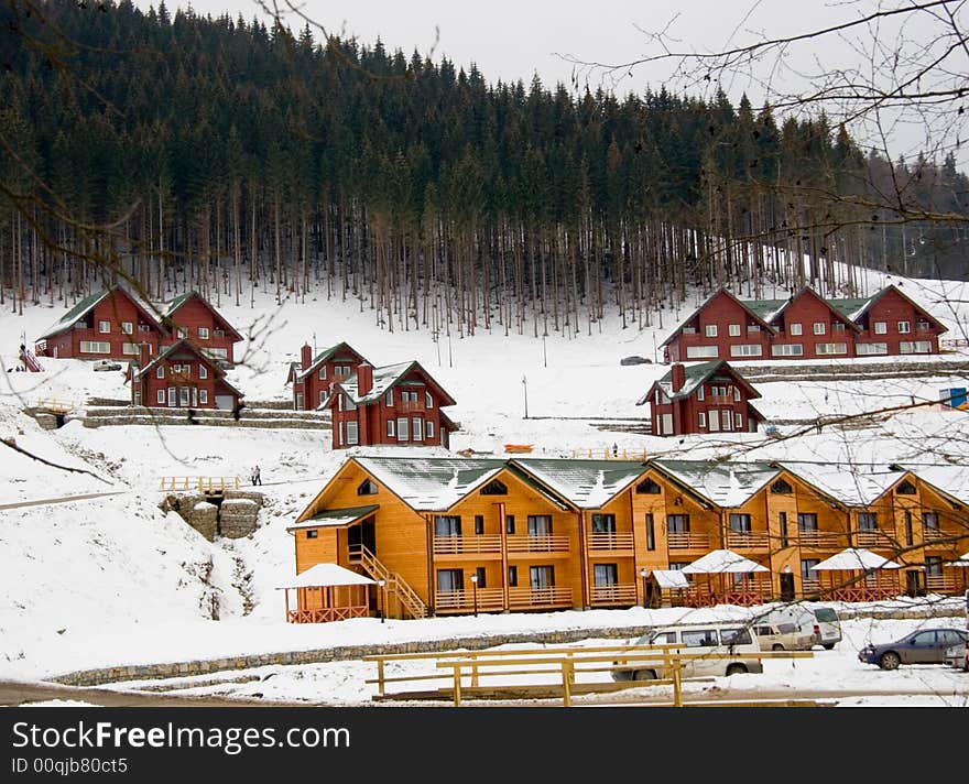 Wooden houses