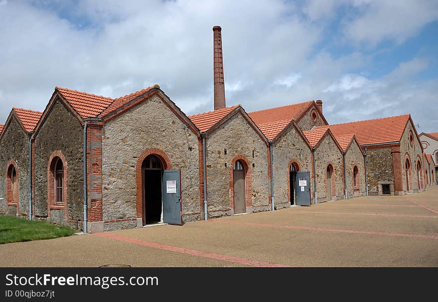 Old factory transformed in a museum