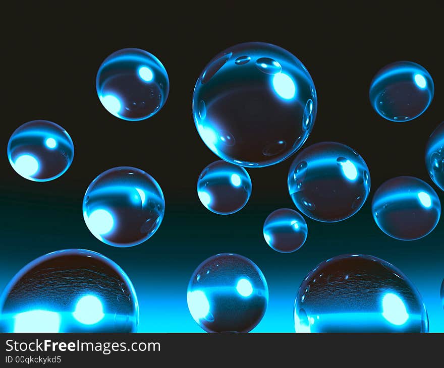 Glass balls