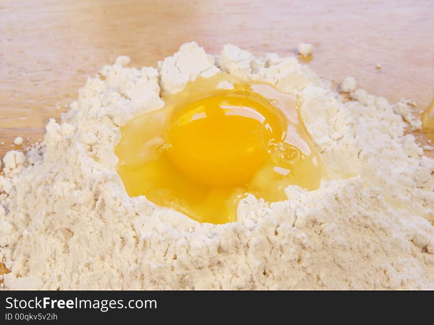 Egg in Flour