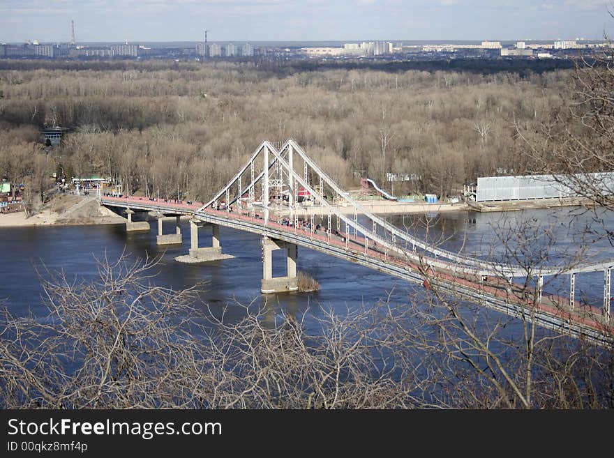 Bridge in the city