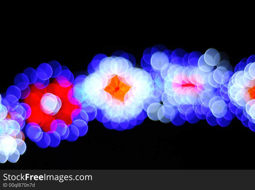 Fantastic image formed by light out of focus. Fantastic image formed by light out of focus