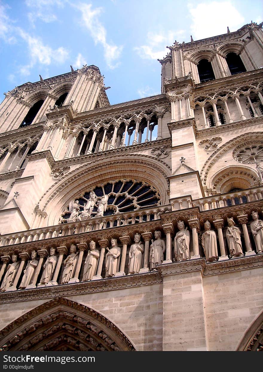 Notre Dame in Paris, France