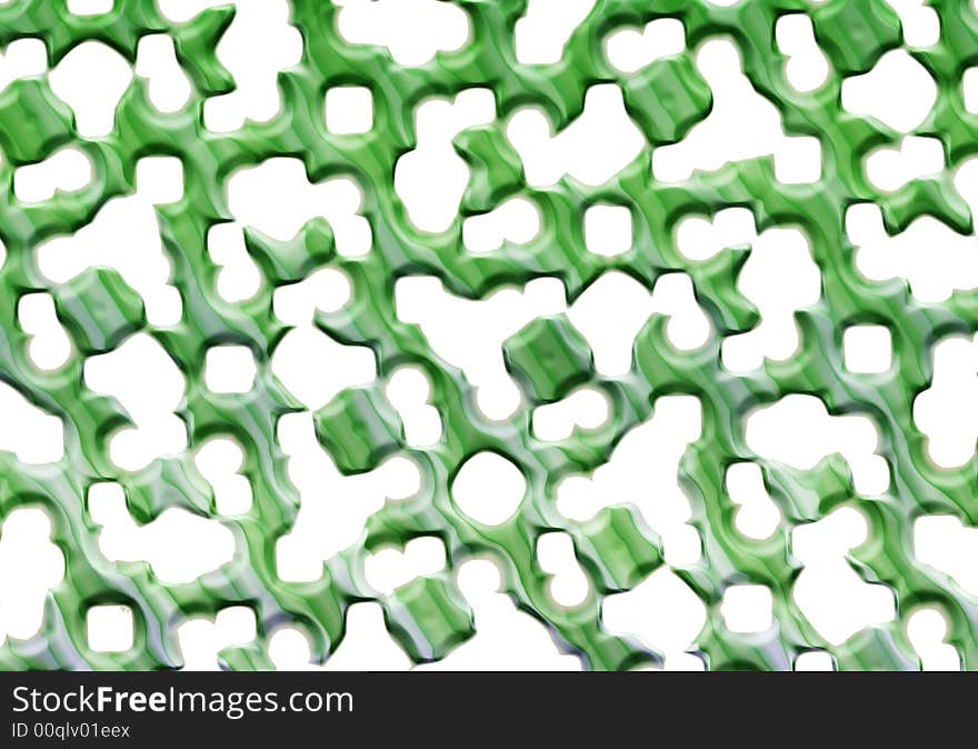 Green Vines Digital Background Image