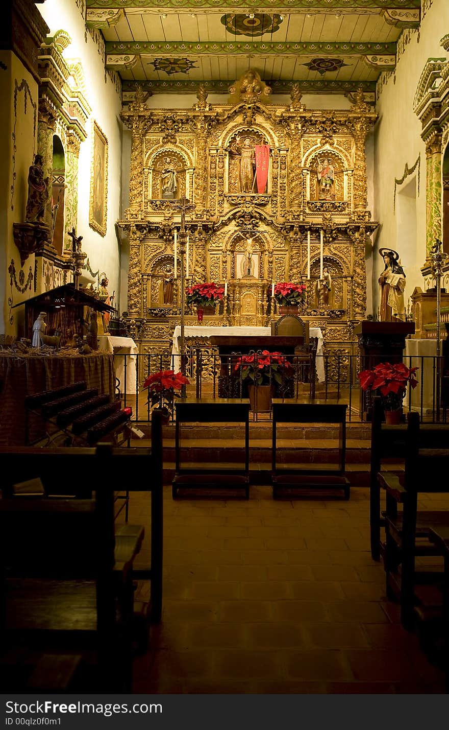 Mission San Juan Capistrano Church Alter