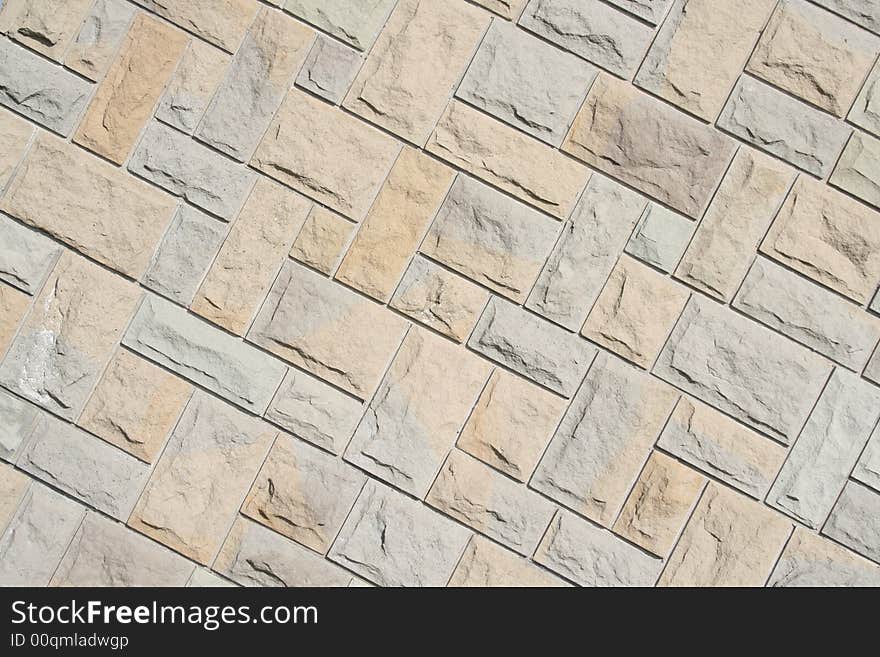 Stone in row -  texture background