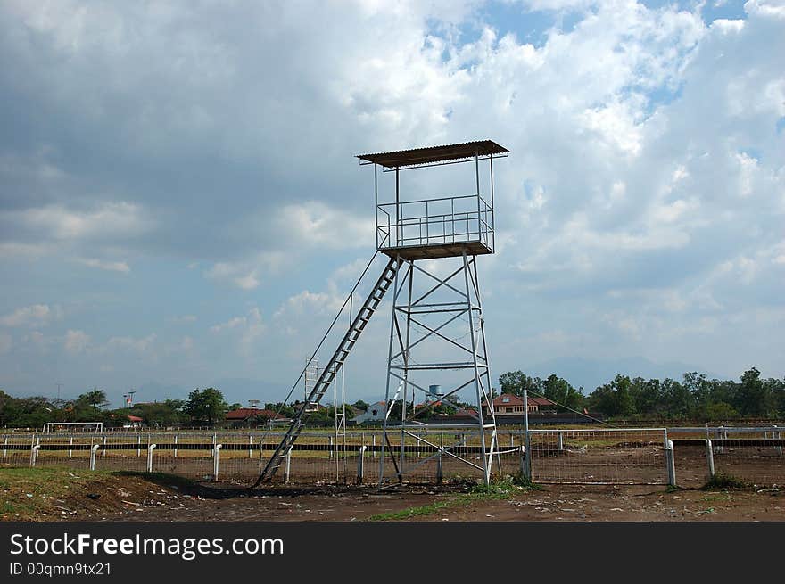 Arcamanik horse race field--located in east Bandung city, west java-indonesia