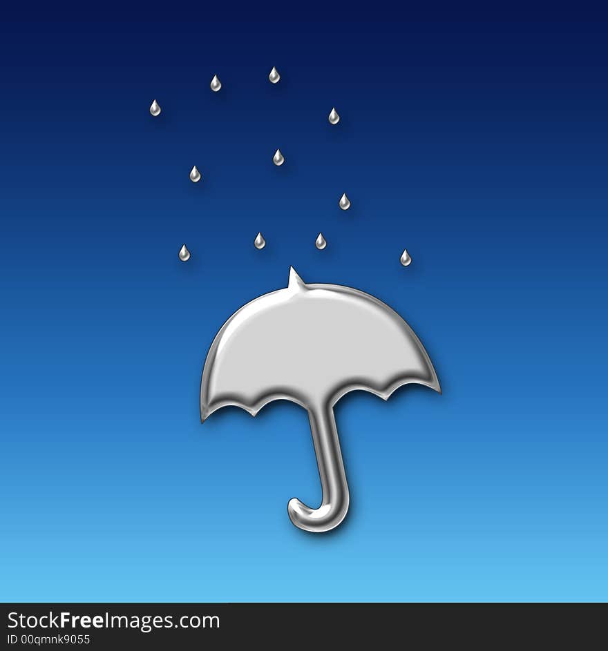 Silver Umbrella