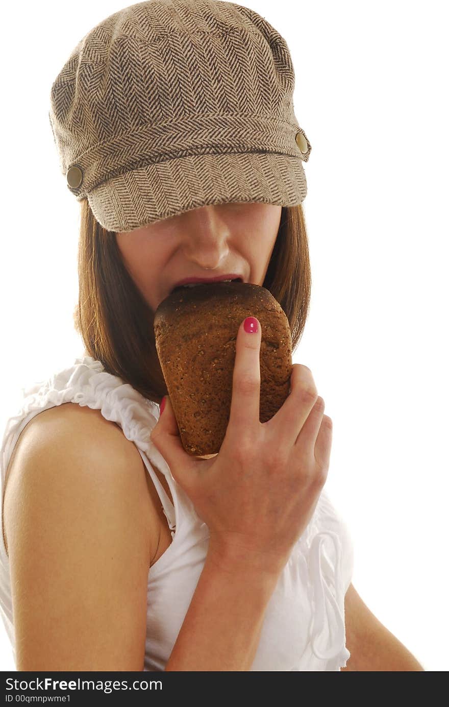 Portrait with bread