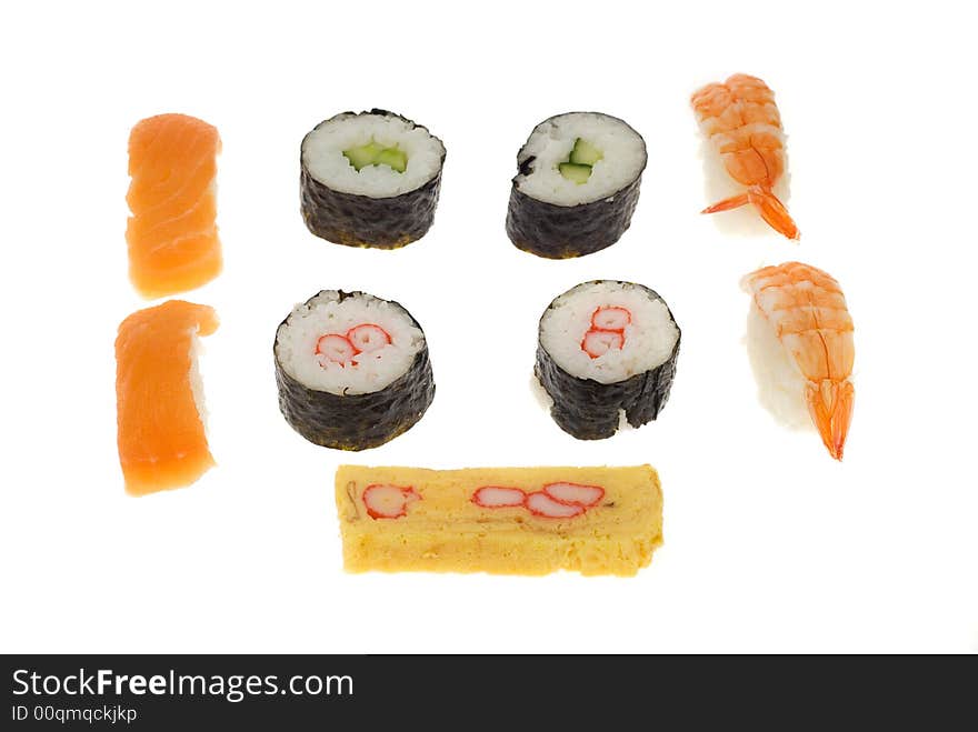 Sushi assortment