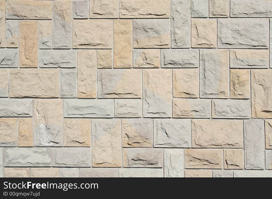 Stone in row -  texture background