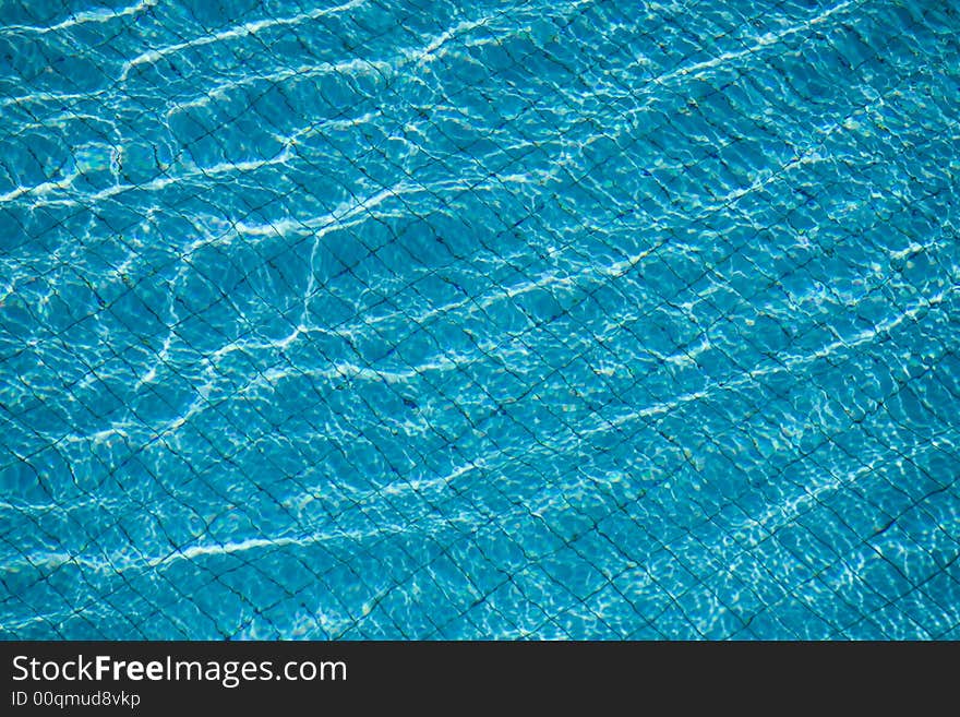 A background photo of a swiming pool