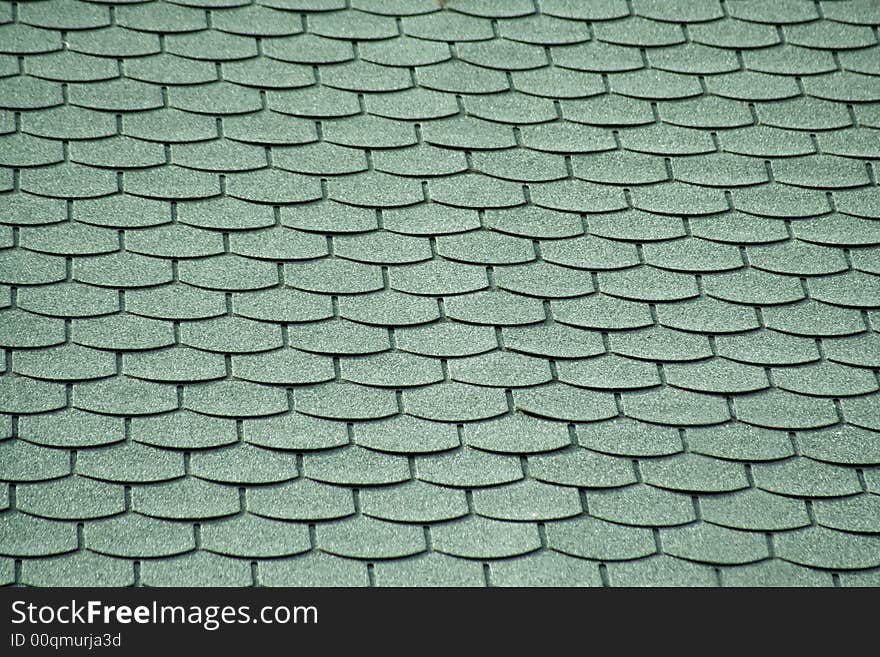 Tiled roof as a background