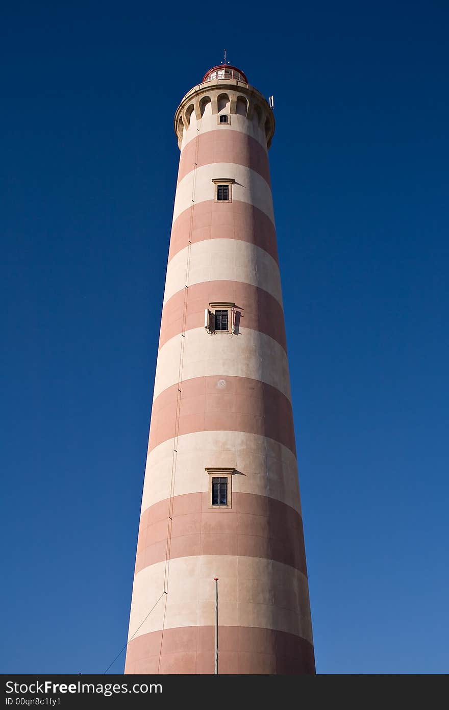 Lighthouse in Aveiro in Portugal - Barra beach