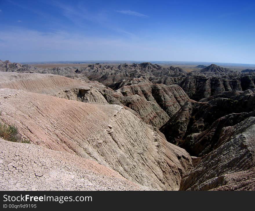 The Badlands, South Daokota