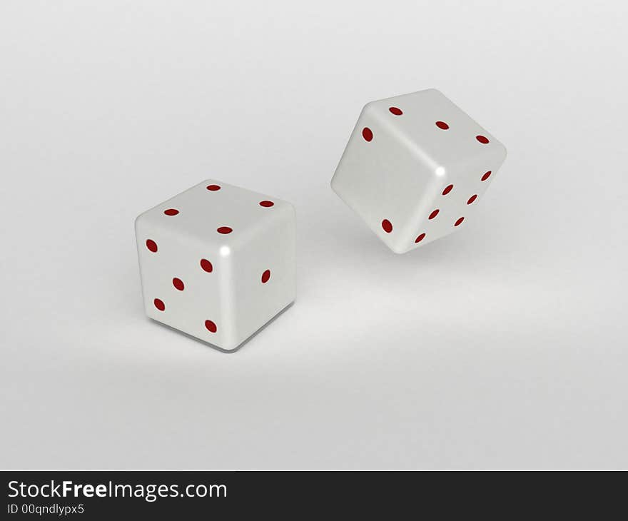 3d dices bones games lucky chance