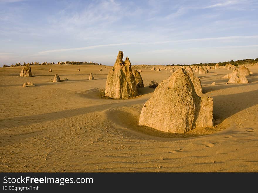 The Pinnacles in West Australia