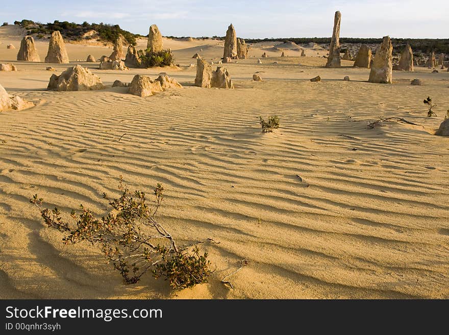 The Pinnacles in West Australia