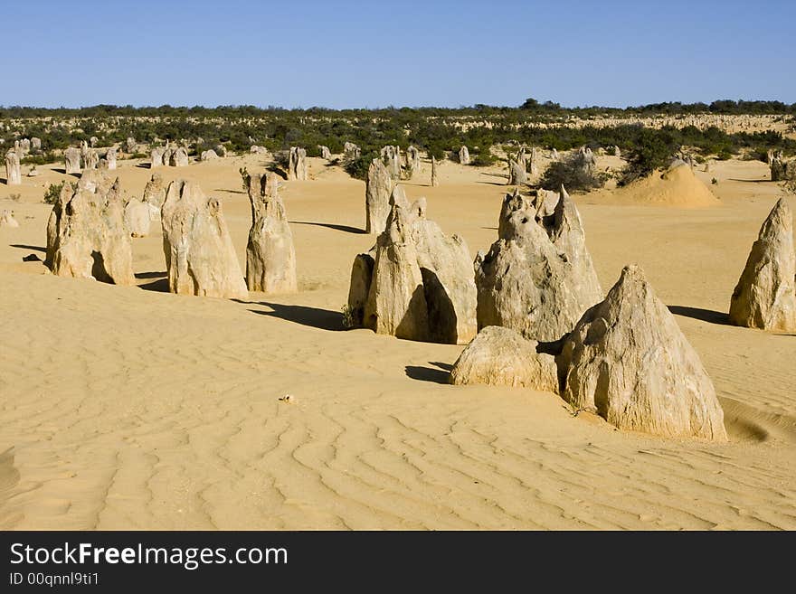 The Pinnacles in West Australia