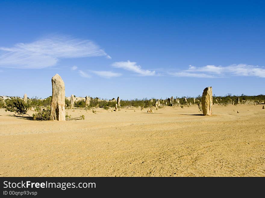 The Pinnacles in West Australia