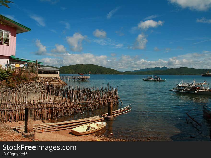 Coastal town